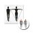 Schildkröt Fitness Expander Set Pro, 1 Linearexpander + 2 Handgriffe