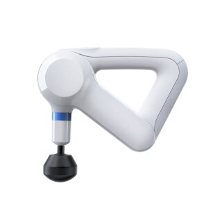 TheraGun Elite - Massagepistole, Massage Gun mit anpassbarer geschindigk eitsbereich und OLED-Bildschirm. QX65 Motor mit QuietForce-Technologie. 16mm Amplitude für die Tiefenmuskelbehandlung. Weiss